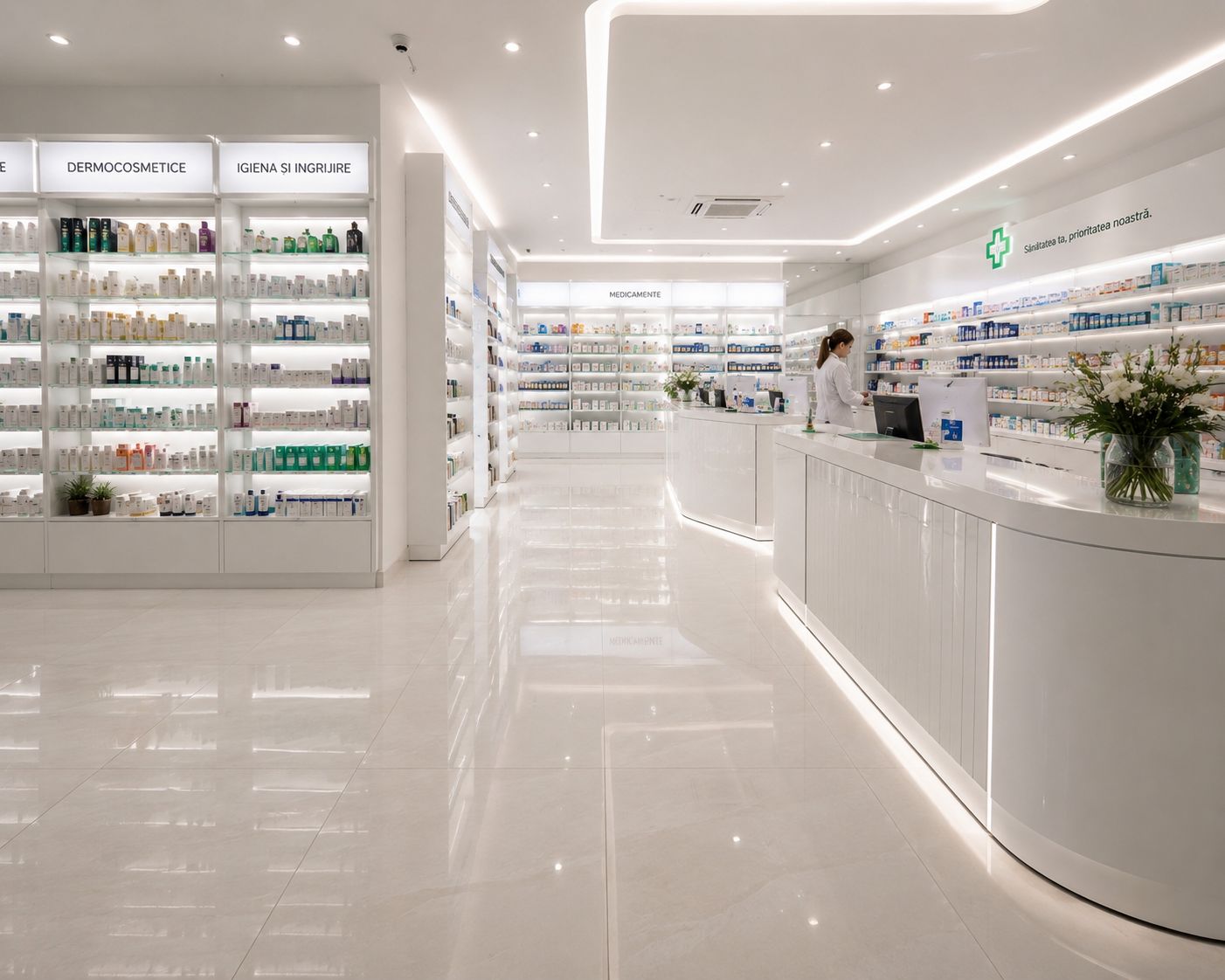 Curățenie profesională farmacie